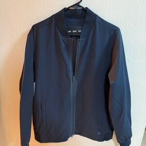 Tiger Woods Sunday Red Navy Fermi Bomber Golf Jacket NWT